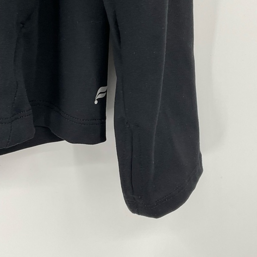 Fabletics Athletic Black Full Zipup Lightweight J… - image 3